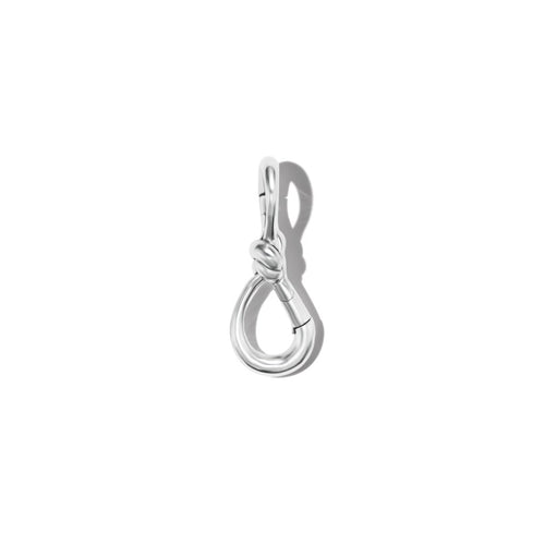 White Gold True Lover's Knot Lock