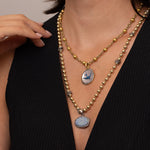 Opal & Diamond Pendant