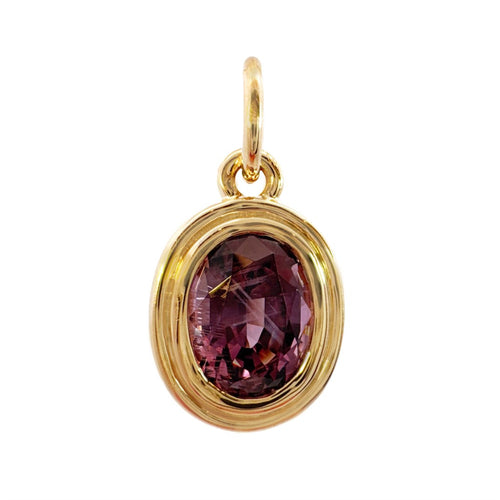 Oval Grape Spinel Ceres Charm
