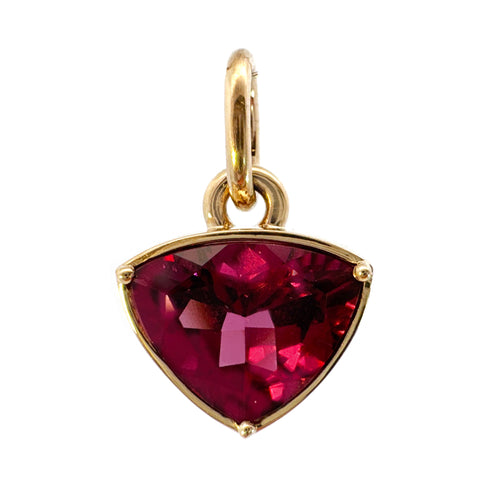 Rhodolite Garnet Polaris Charm