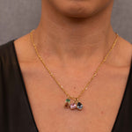 Watermelon Tourmaline Polaris Charm