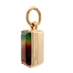 Watermelon Tourmaline Polaris Charm