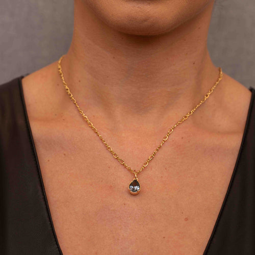 Pear Purple Spinel Polaris Charm Image 2