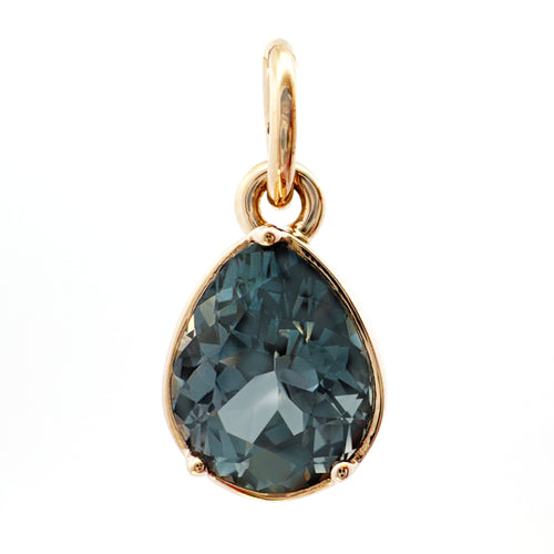 Pear Purple Spinel Polaris Charm