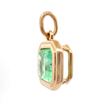 Square Emerald Ceres Charm