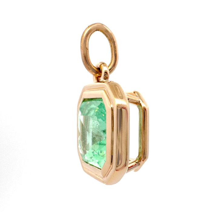Square Emerald Ceres Charm
