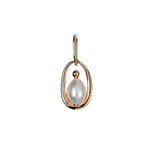Pearl Droplet Charm