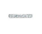 1.11tcw Serena Half Diamond Eternity Band