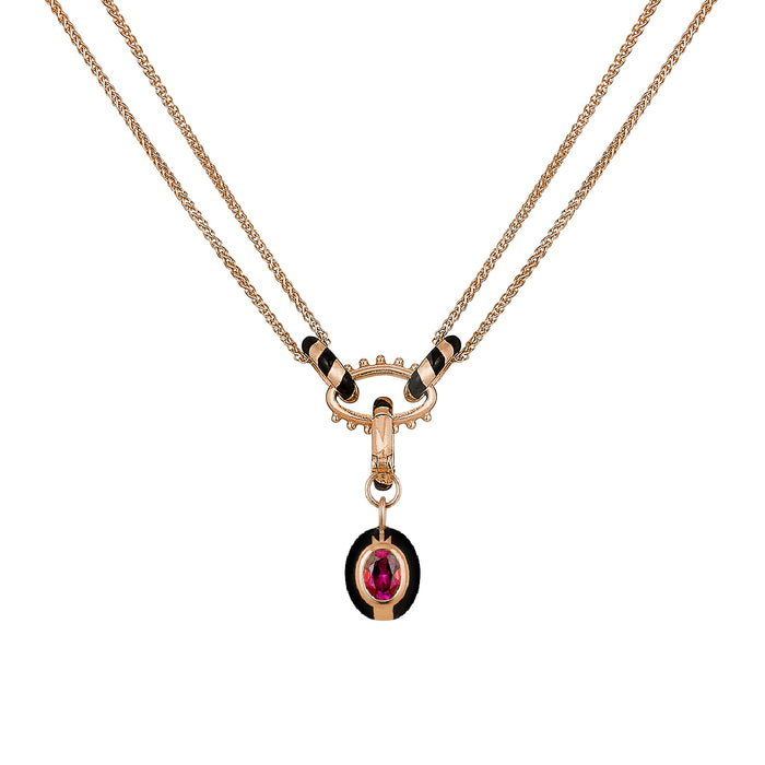 Sari Single Link Chain Necklace