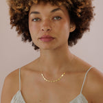 Half Moon Collar Necklace