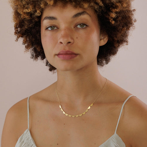 Half Moon Collar Necklace Image 2