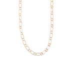 Handmade Oval Link Chain Necklace