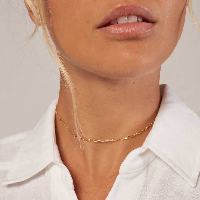 Open Forz Choker Chain Necklace