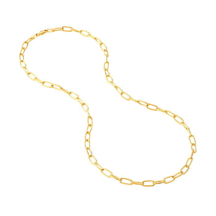 20" Paper Clip Chain Necklace