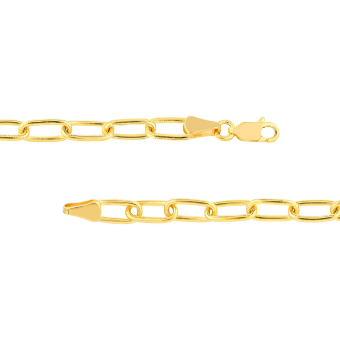 20" Paper Clip Chain Necklace