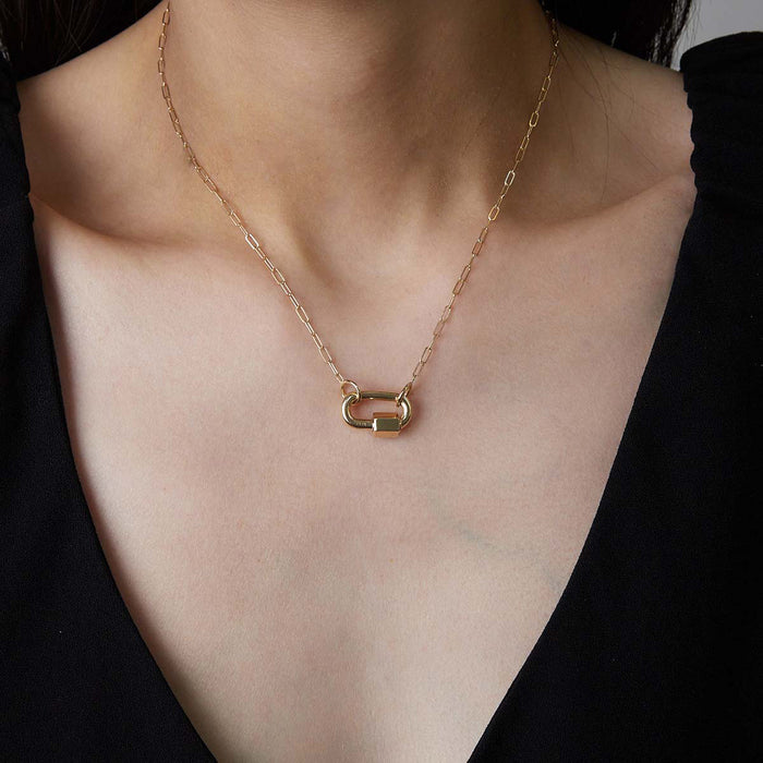 16" Square Link Chain