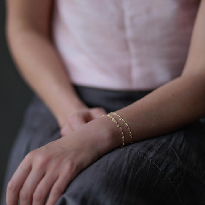 Little Random Dots Chain Bracelet