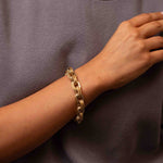 Fancy Oval Chain Bracelet