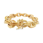 Fancy Oval Chain Bracelet