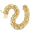 Double Curb Chain Bracelet