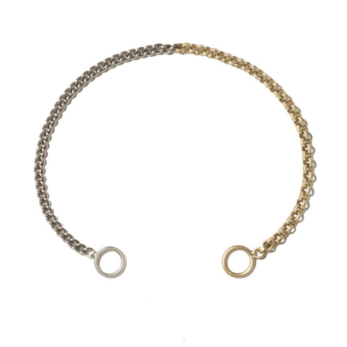 Mixed Up Half & Half Chain Bracelet