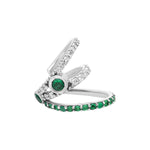 Emerald Ear Cuff