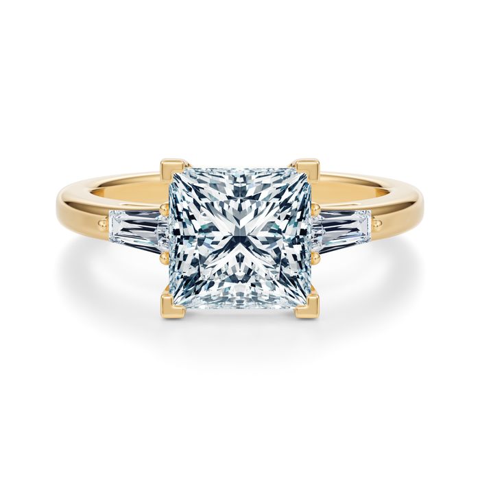 Vesey 3-Stone Engagement Ring Setting