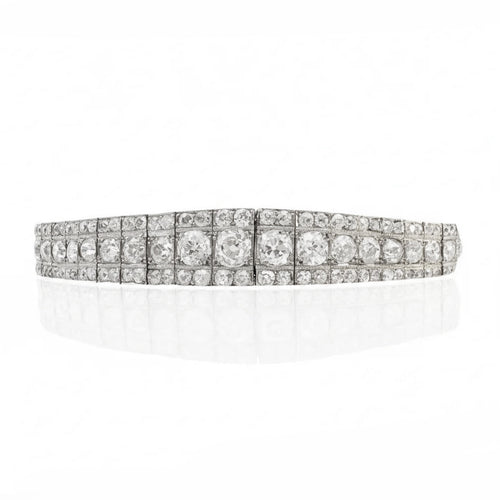Old European Cut Diamond Bracelet