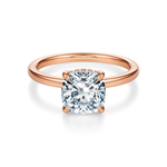 Baxter Hidden Halo Engagement Ring Setting