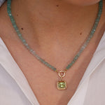 Mali Garnet "Amaranth" Frame Charm