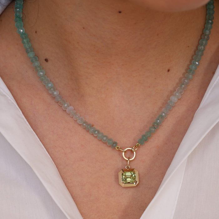 Mali Garnet "Amaranth" Frame Charm