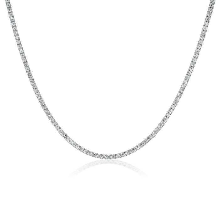 12.00tcw Tribeca Tennis Necklace