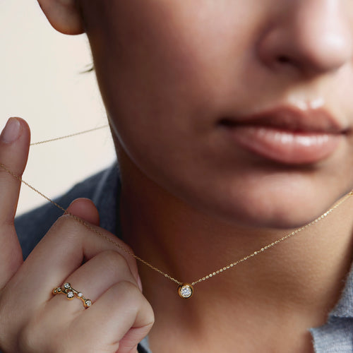 Dream Solitaire Pendant Necklace Image 2