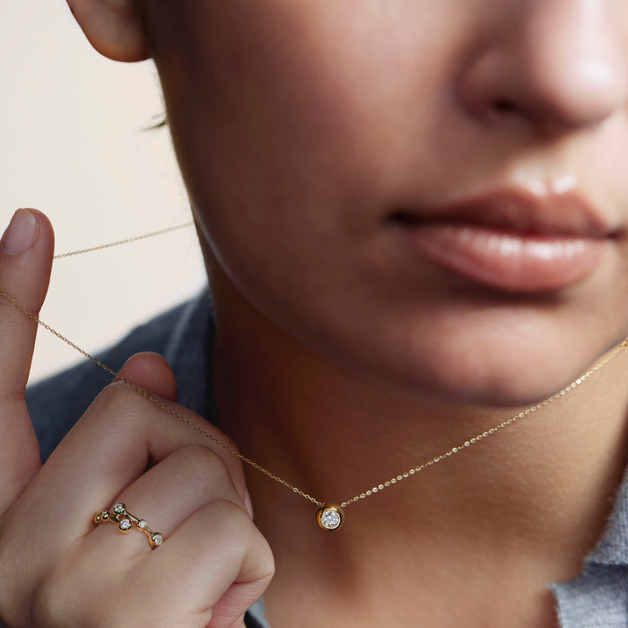 Dream Solitaire Pendant Necklace