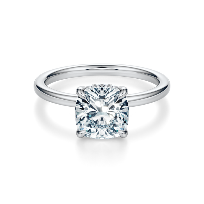 Baxter Hidden Halo Engagement Ring Setting