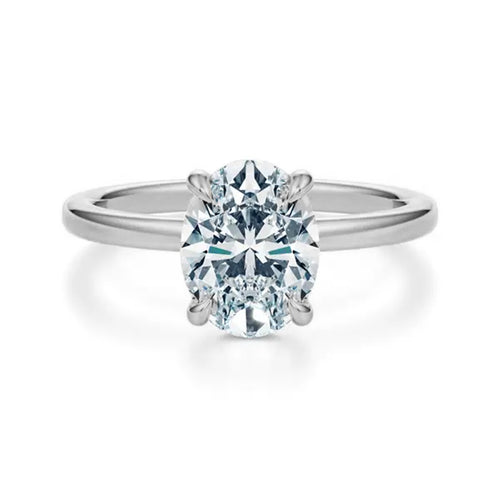 Baxter 2.01ct Lab Oval Cut Diamond Engagement Ring