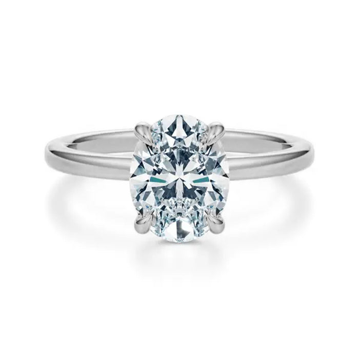 Baxter 2.01ct Lab Oval Cut Diamond Engagement Ring