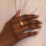 Fancy Diamond Stacking Ring