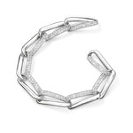 Inside/Out Diamond Link Bracelet