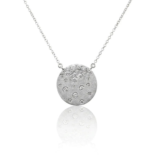 Diamond Disc Pendant
