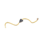 Sapphire Heart Bracelet