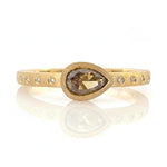 Pear Desert Diamond Ring