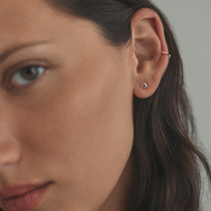 Sapphire Stud Earrings