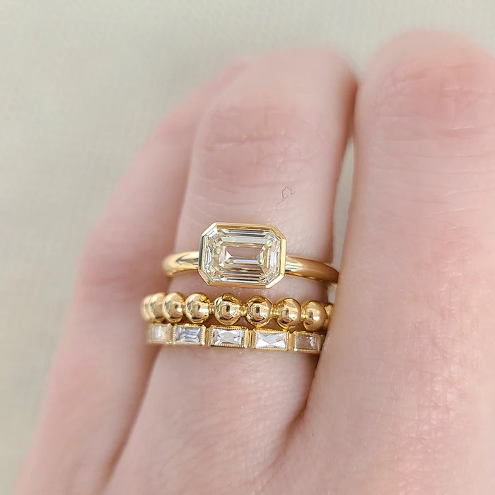 Large Julia Diamond Wedding Band