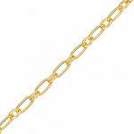 14KY Oval Link 18" Chain with Spring Ring