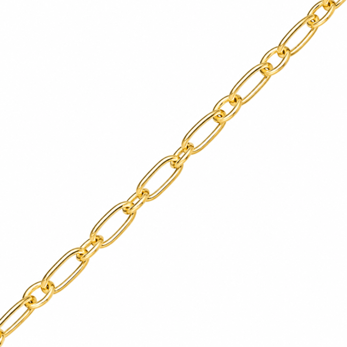 14KY Oval Link 18" Chain with Spring Ring