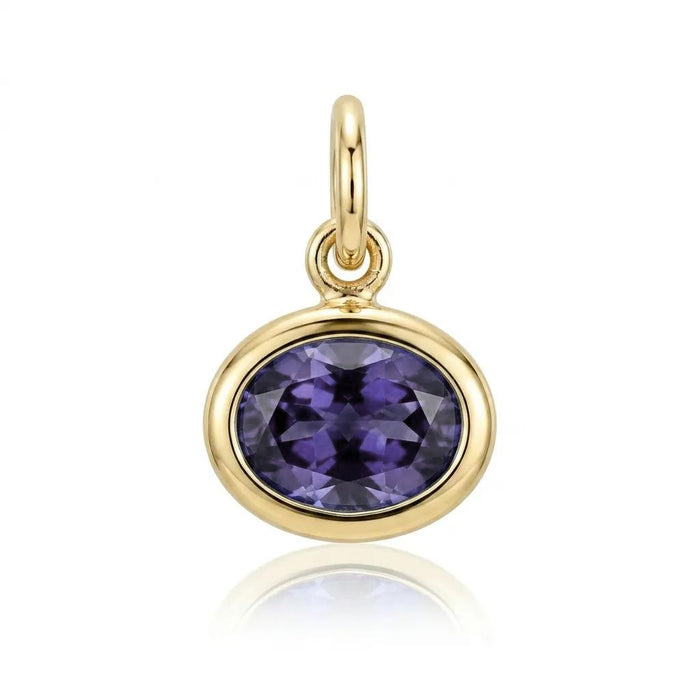 Juno Iolite Necklace Charm