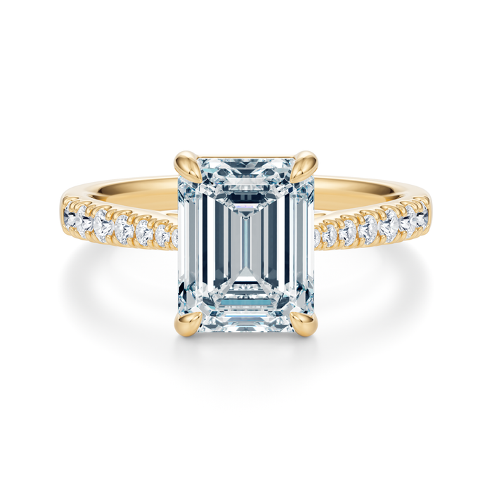 Madison Pavé Engagement Ring Setting