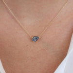 Lavender Spinel Pendant Necklace