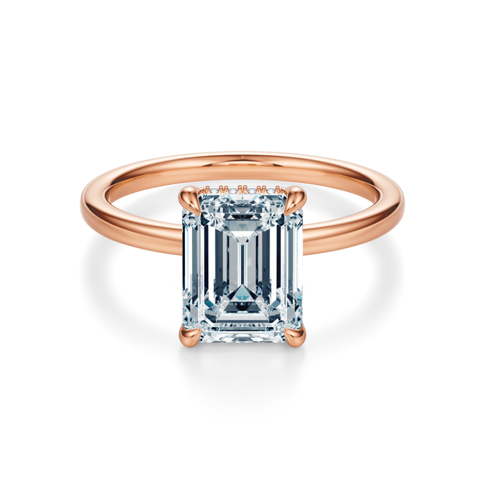 Baxter Hidden Halo Engagement Ring Setting